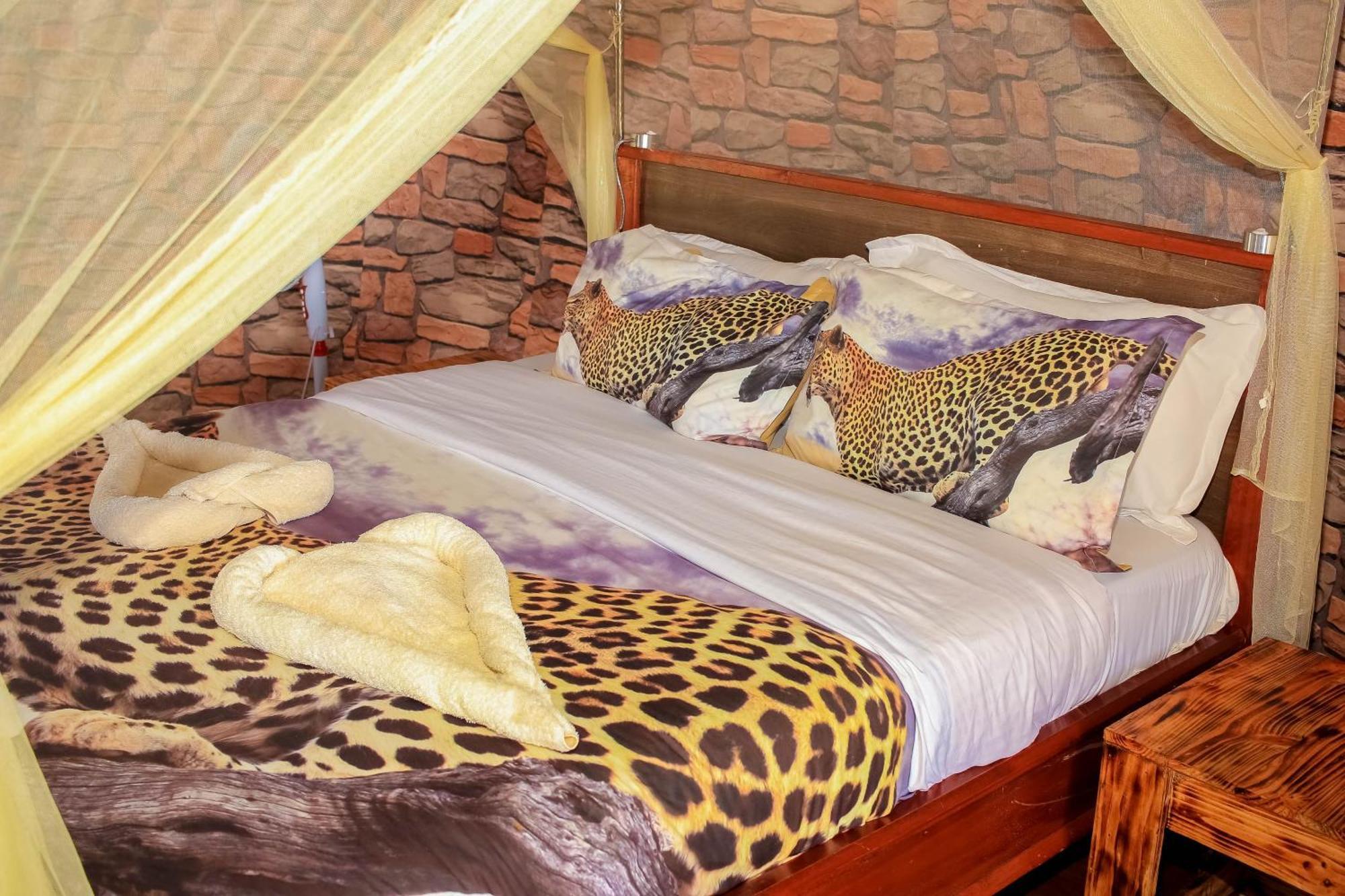 Amanya 1-Bed Leopard Tent อัมโบเซลี ภายนอก รูปภาพ