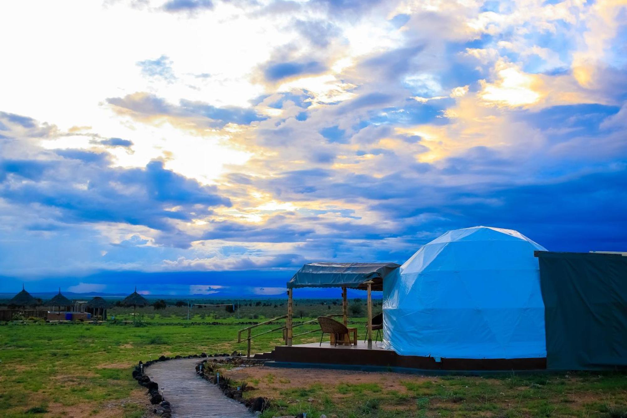 Amanya 1-Bed Leopard Tent อัมโบเซลี ภายนอก รูปภาพ