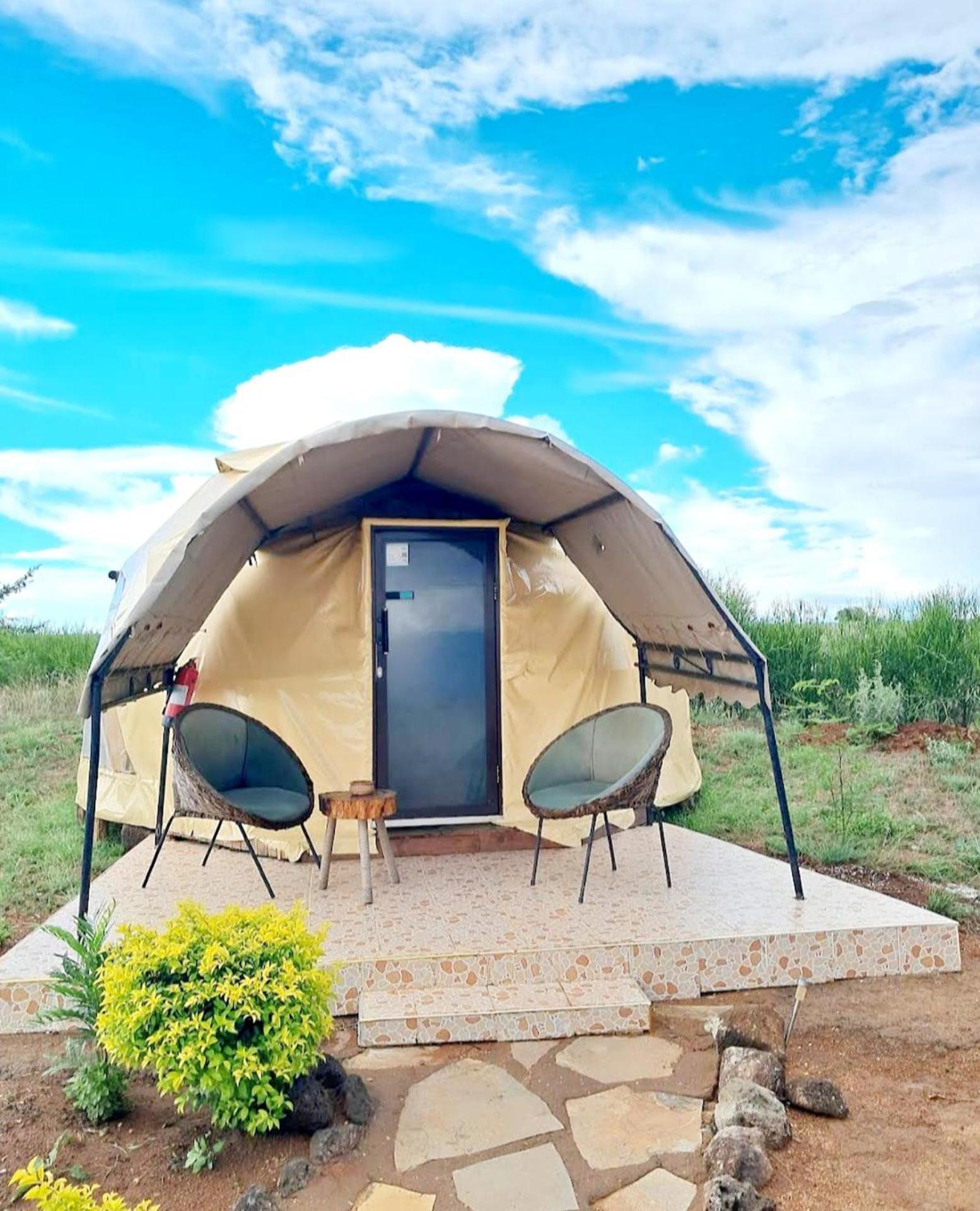 Amanya 1-Bed Leopard Tent อัมโบเซลี ภายนอก รูปภาพ